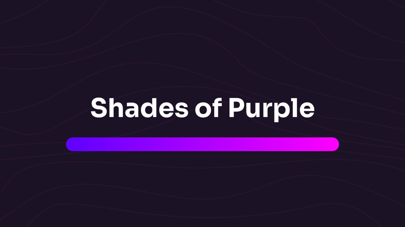 Shades of Purple: Designer's Guide to Hues, Names & Codes